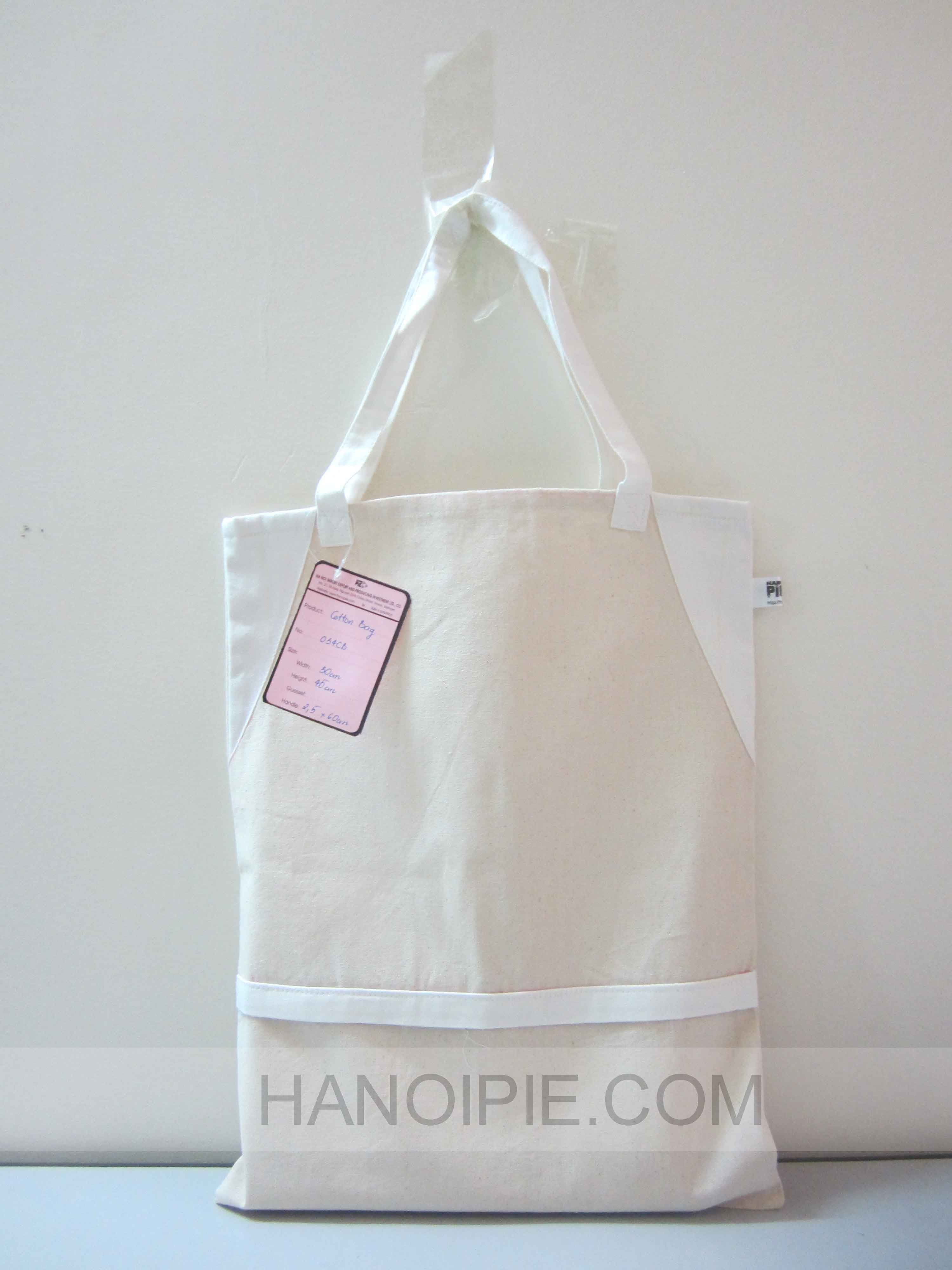 High quality customize large cotton gift bag